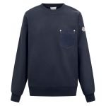 Cotton And Denim Sweatshirt In Blue – Sk771