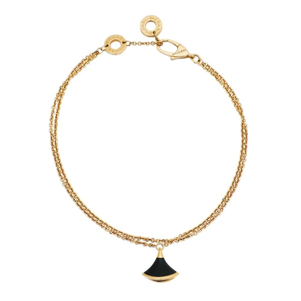 Divas’ Dream Onyx 18K Rose Gold Bracelet