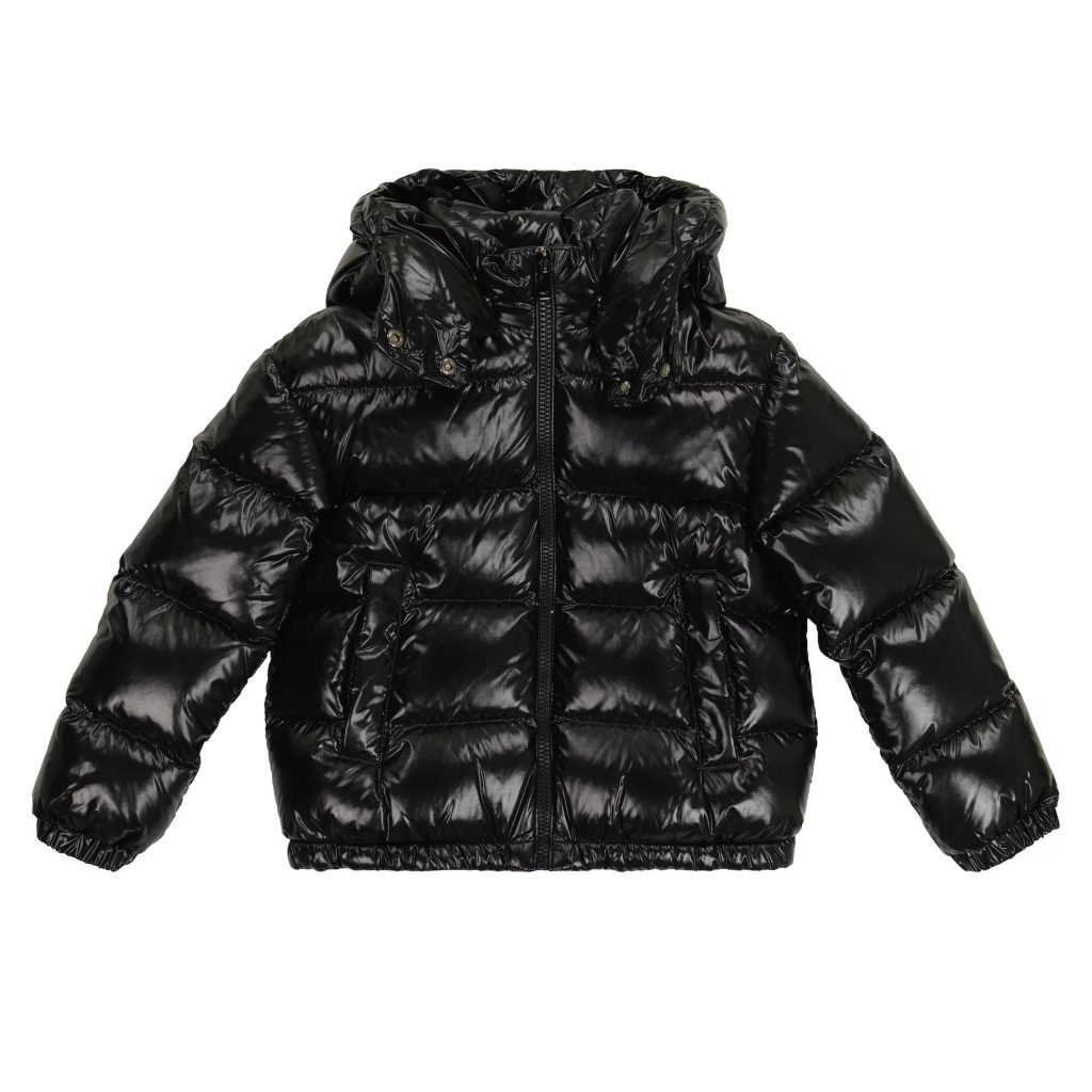 Fustet Hooded Down Jacket In Black – Jk713