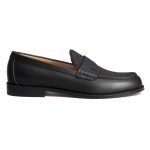 Granville Loafers Black Smooth Calfskin And Black Oblique Jacquard – Cd499