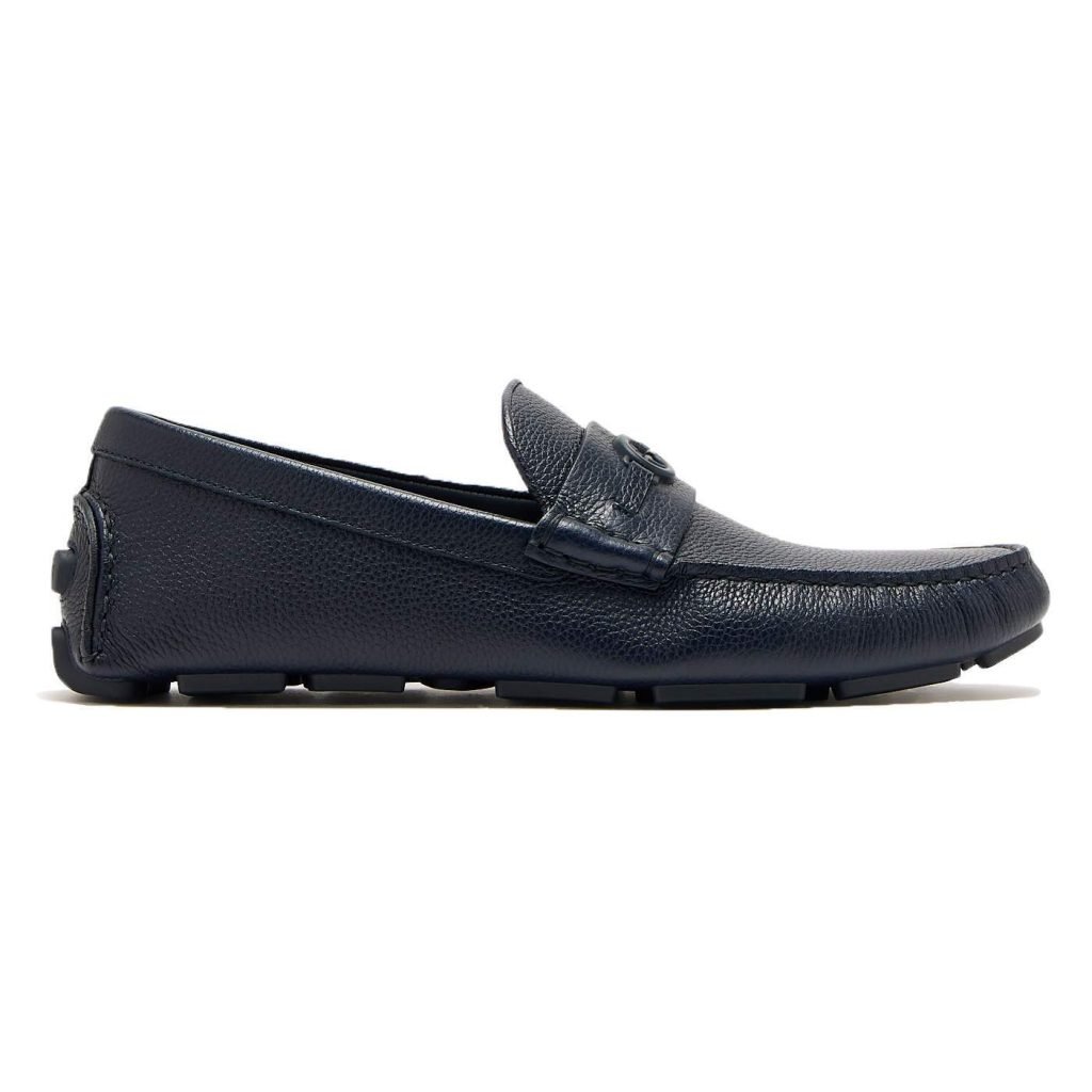 Havel Interlocking G Loafers In Blue – Gc564
