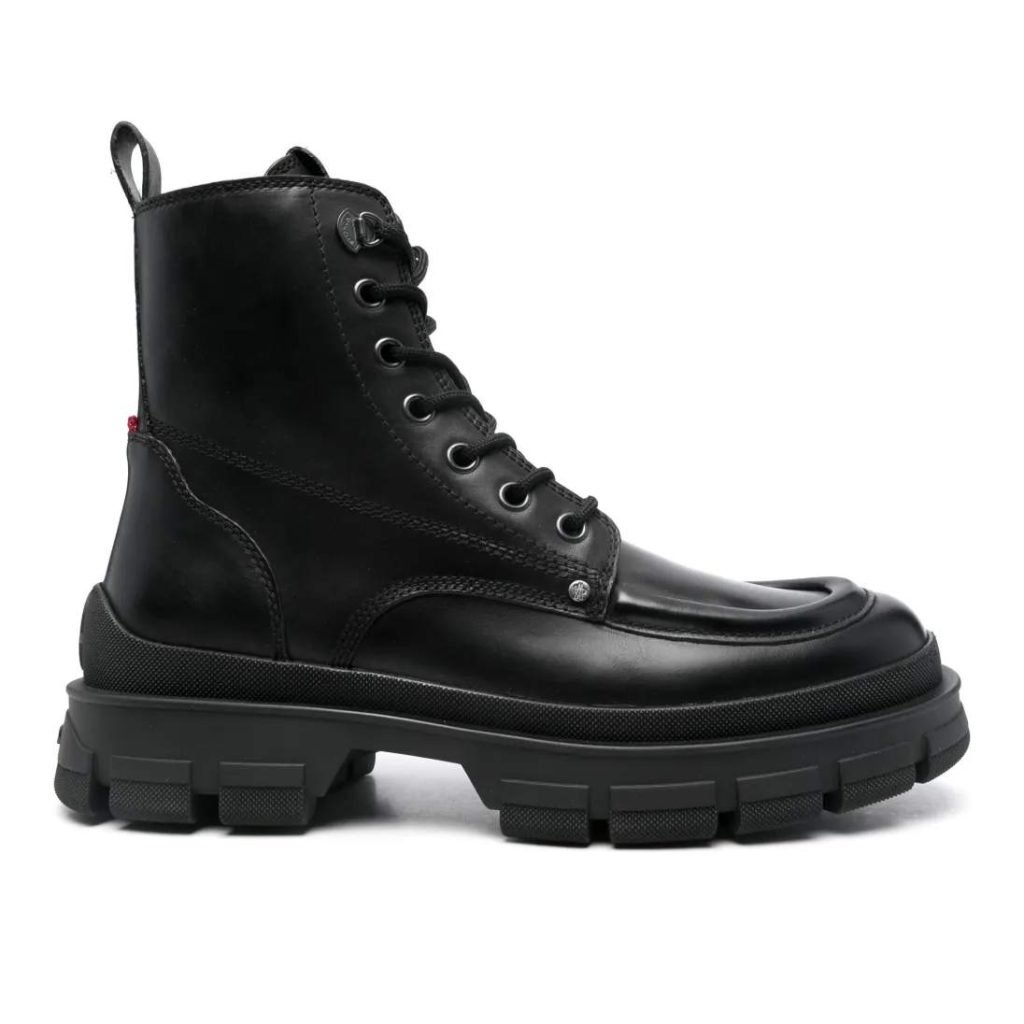 Heavea City Leather Boots In Black – Mc39