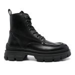 Heavea City Leather Boots In Black – Mc39