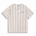 Homme Off-White Striped Jersey T-Shirt