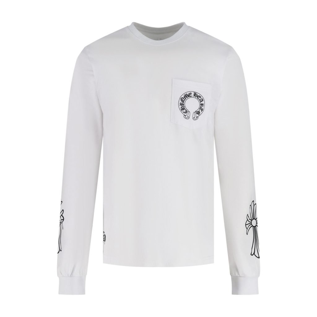 Horseshoe Floral Sweater In Black – Sk783