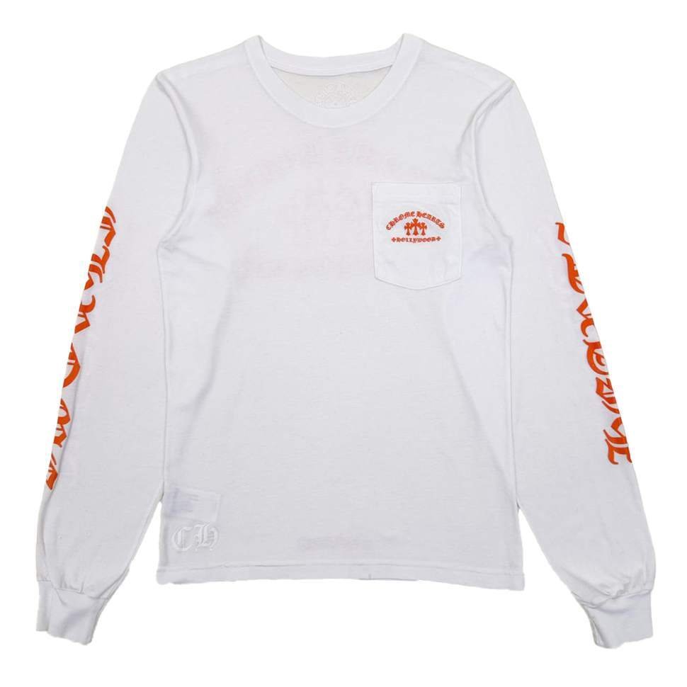 King Taco Long Sleeve T-Shirt In White – Sk790
