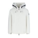 Logo Hooded Jacket In Blue