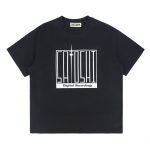 Logo Printed Cotton T-Shirt In Black