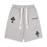 Logo Printed Shorts In Grey