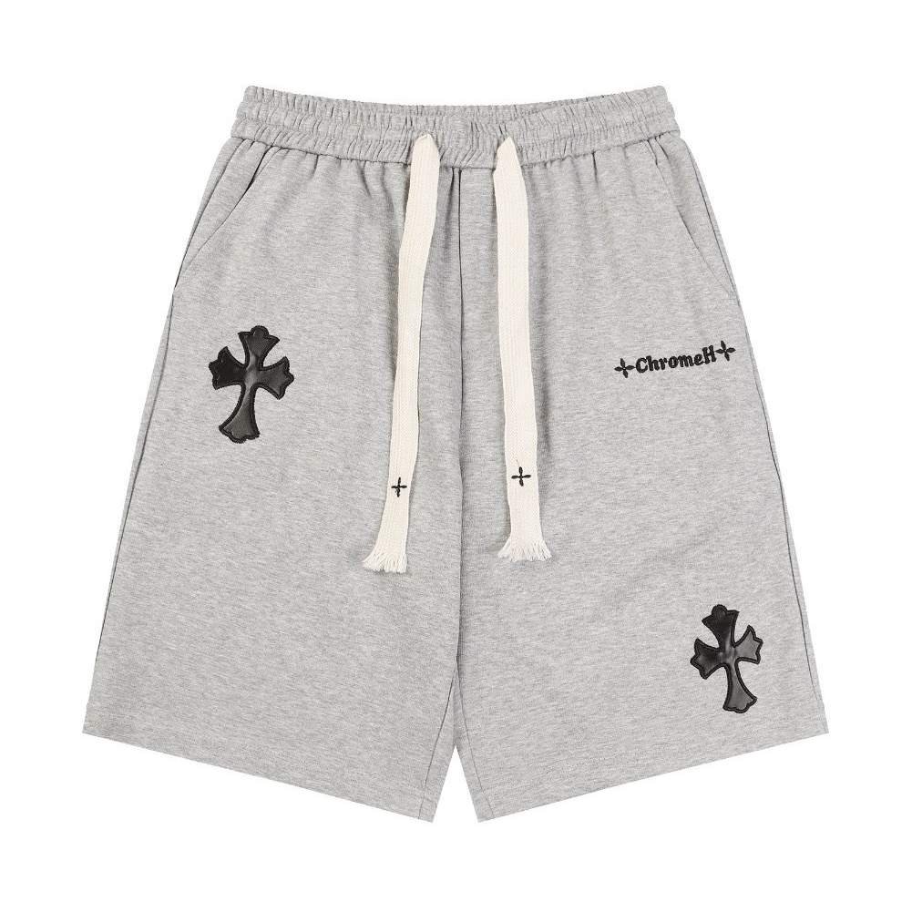 Logo Printed Shorts In Grey
