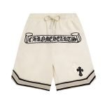 Logo Printed Shorts In White