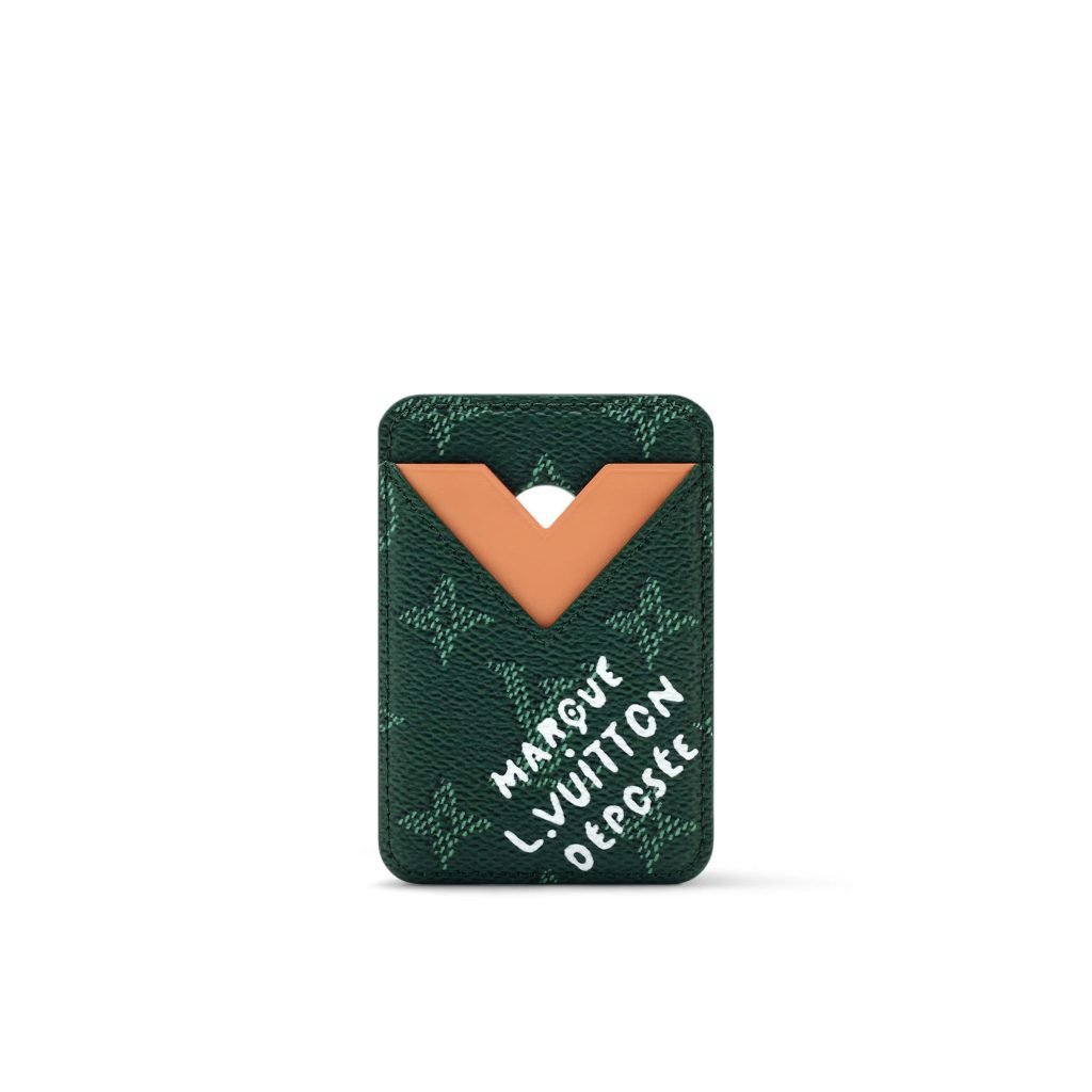 Magnetic Card Holder Epicea Monogram Heritage Canvas M26949
