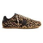 Marathon Speed Leopard Trainers In Brown – Ggdb63