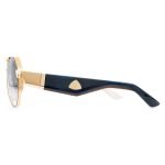 Maybach The King Iii Sunglasses In Gold And Blue – Sg260