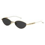 Mm216 Oval Sunglasses In Gold – Sg290