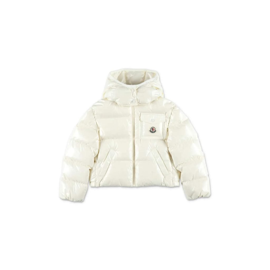 Moncler Enfant Andro Down Jacket In White