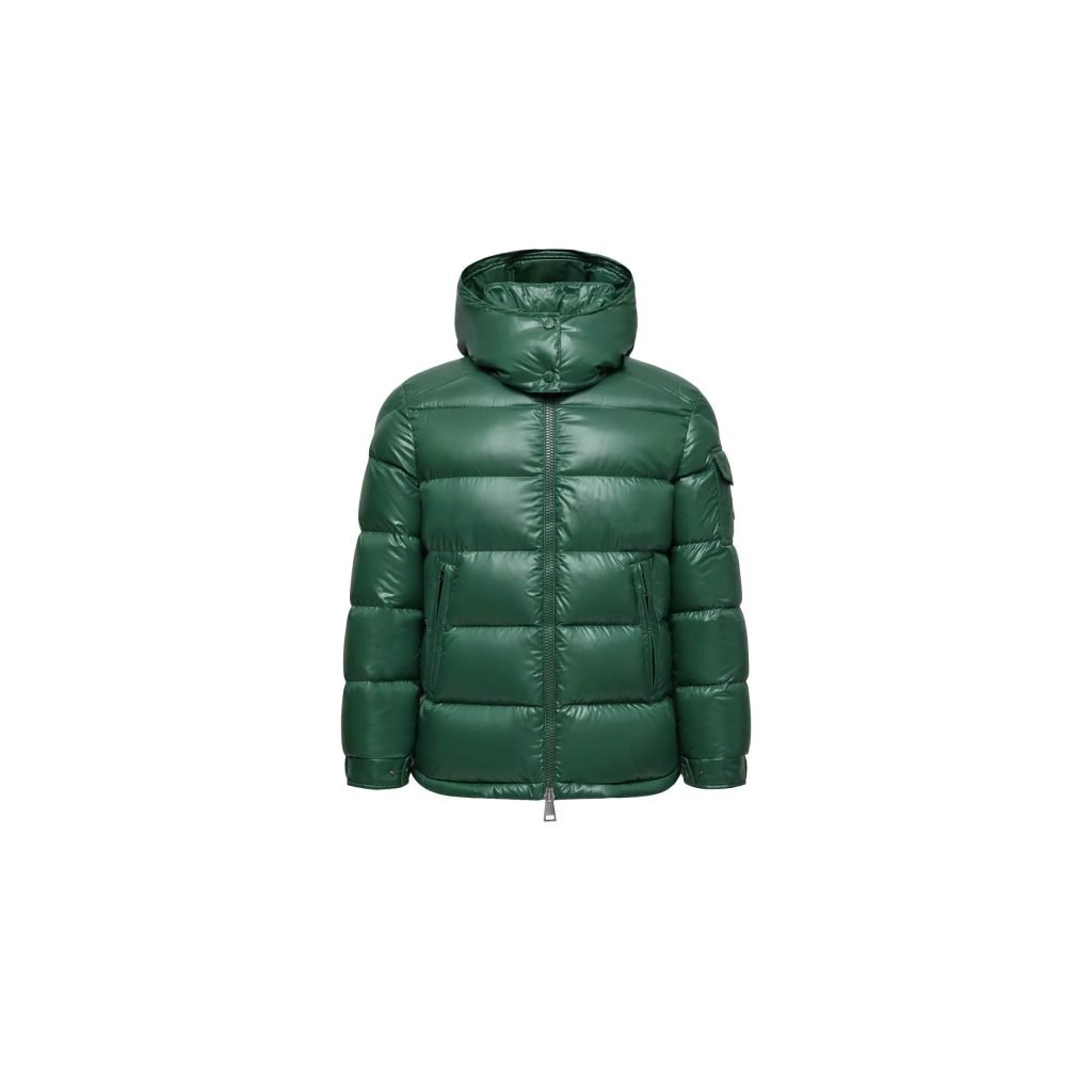 Moncler Enfant Maire Down Jacket In Green