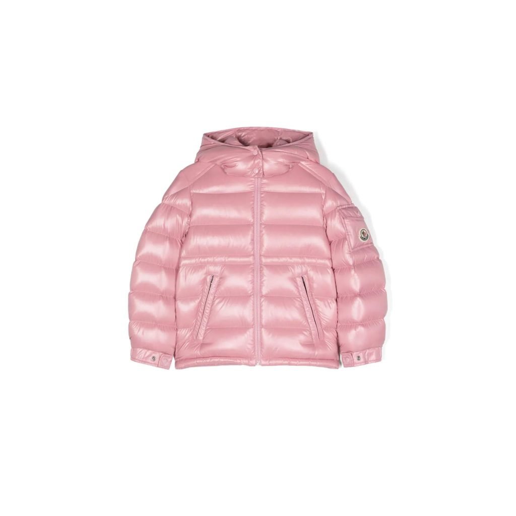 Moncler Enfant Maire Down Jacket In Pink
