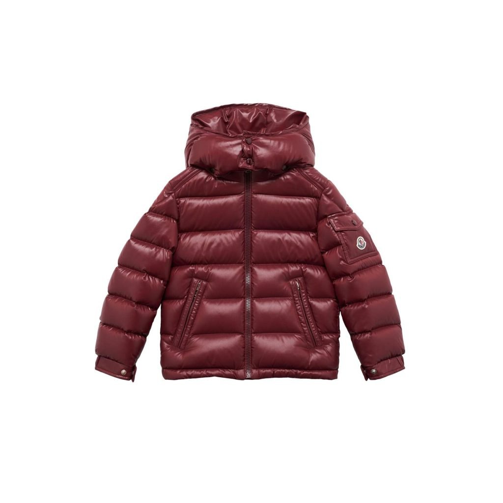 Moncler Enfant Maire Down Jacket In Red