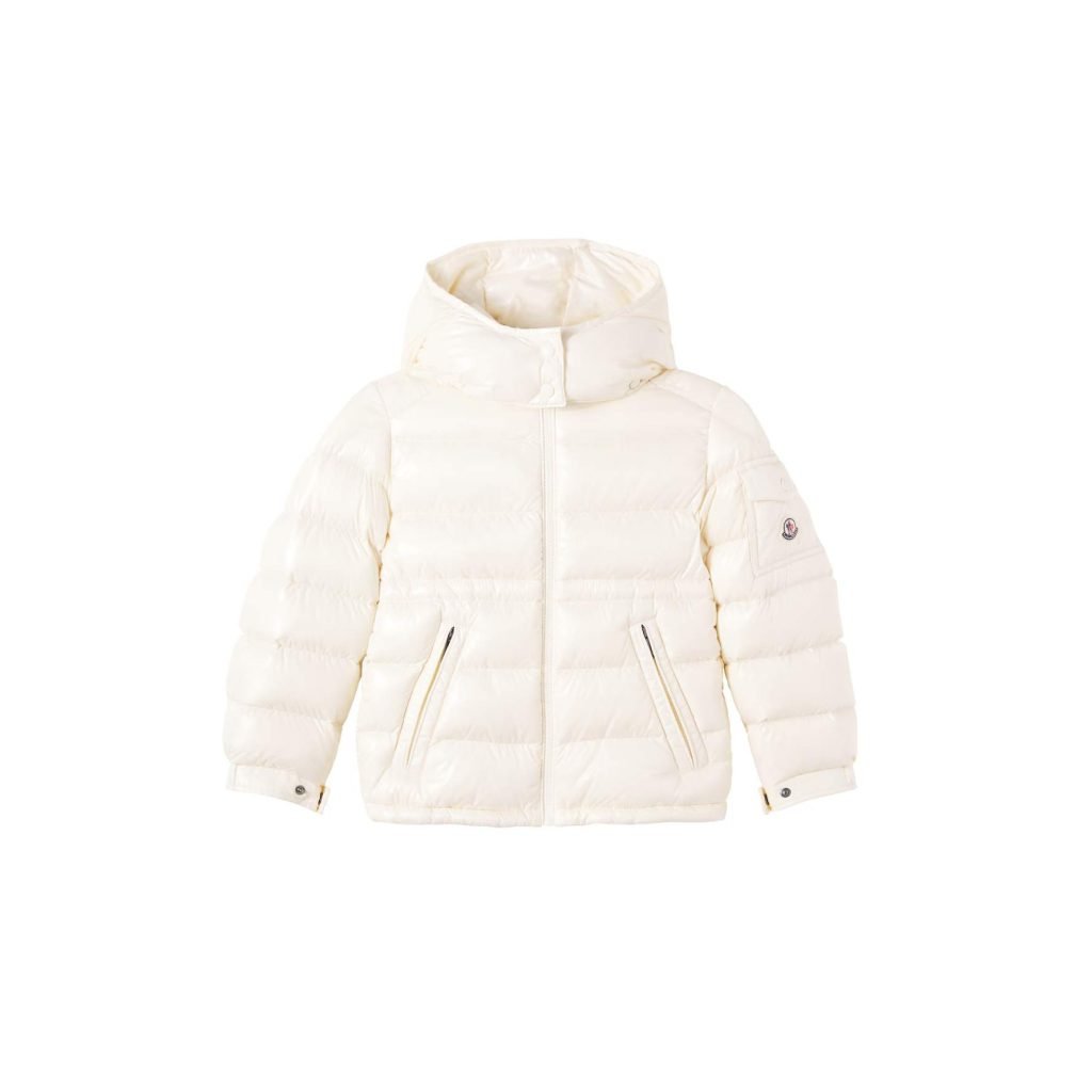 Moncler Enfant Maire Down Jacket In White