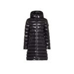 Moncler Enfant Moka Down Coat In Black
