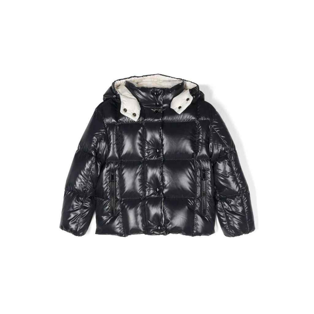 Moncler Enfant Parana Down Jacket In Black