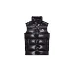 Moncler Enfant Tib Down Vest In Black