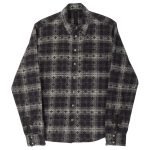 Monogram Cross Patch Flannel Shirt – Sh535
