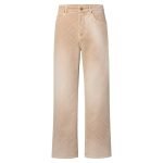 Monogram Denim Skate Pants In Camel 1Ajtwq