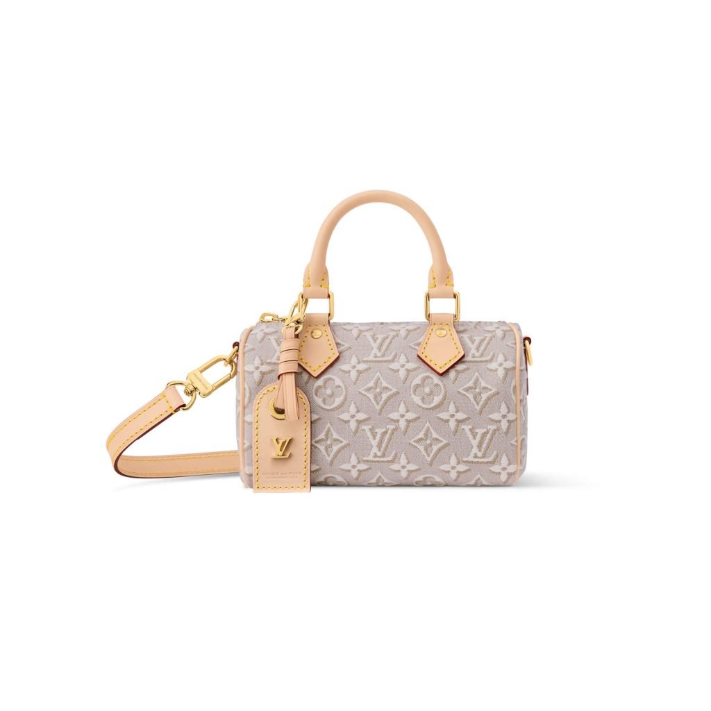 Nano Speedy Bag Monogram Embleme Jacquard M28502