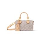 Nano Speedy Bag Monogram Embleme Jacquard M28502