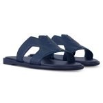 Oasis Mules Blue Taiga Leather 1Ahscf