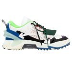 Odsy-2000 Sneakers In White, Black And Blue – Ow94