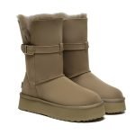 Platform Foldable Boots