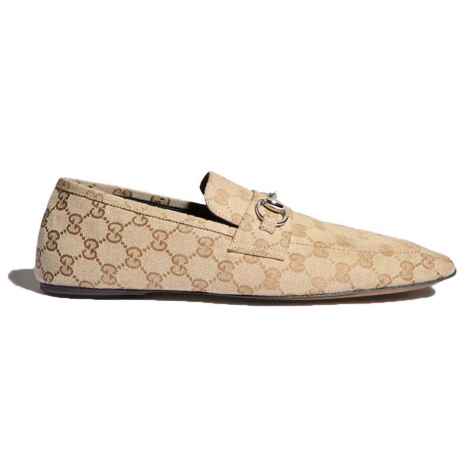 Ragazzo Loafers Sand GG Canvas – Gc574