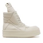 Rick Owens Mega Bumper Sneakers In White – Ro39