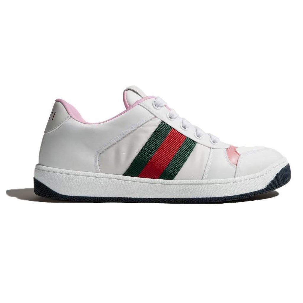 Screener Sneakers White Padded Nylon – Gc571
