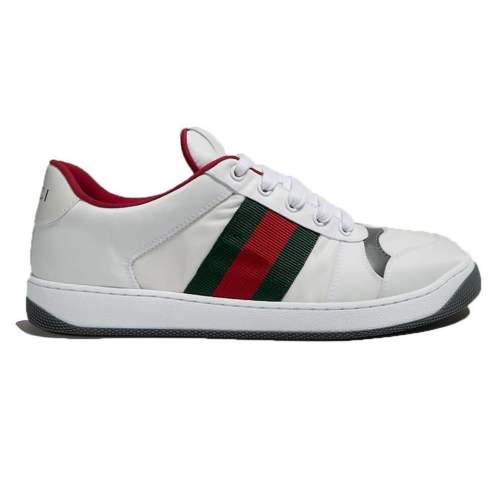 Screener Sneakers White Padded Nylon – Gc572