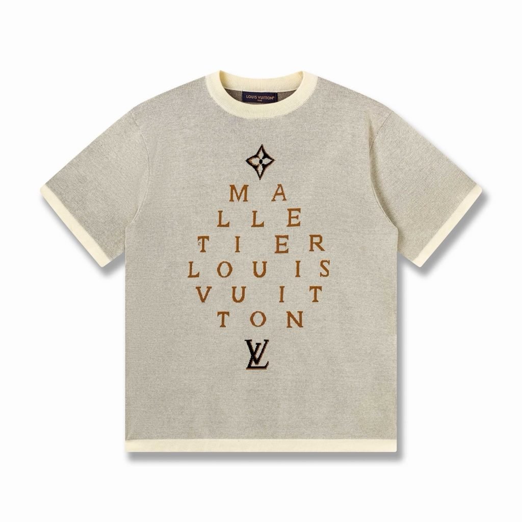 Short-Sleeved Signature Crewneck