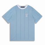 Silk-Cotton Short-Sleeved Crewneck 1Aijyn