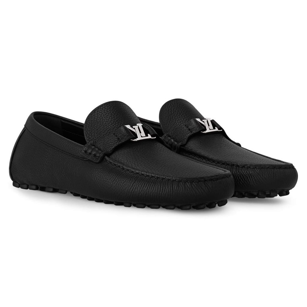 Silverstone Moccasin Black Grained Calf Leather 1Ahrm0