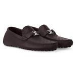 Silverstone Moccasins Brown Monogram-Embossed Calf Leather 1Ahrtb