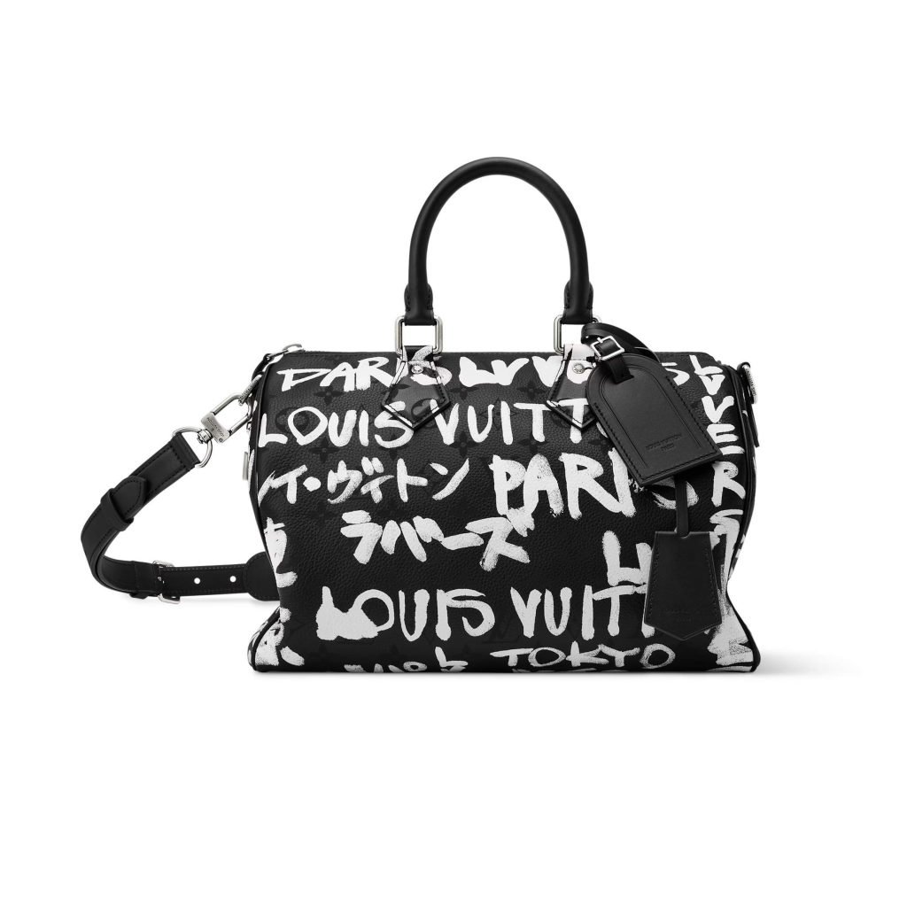 Speedy P9 Bandouliere 30 Bag In Black And White M26175