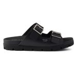 Straps Buckle Sandals In Black – Pds43