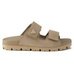 Suede Band Sandals In Desert Beige – Pds47
