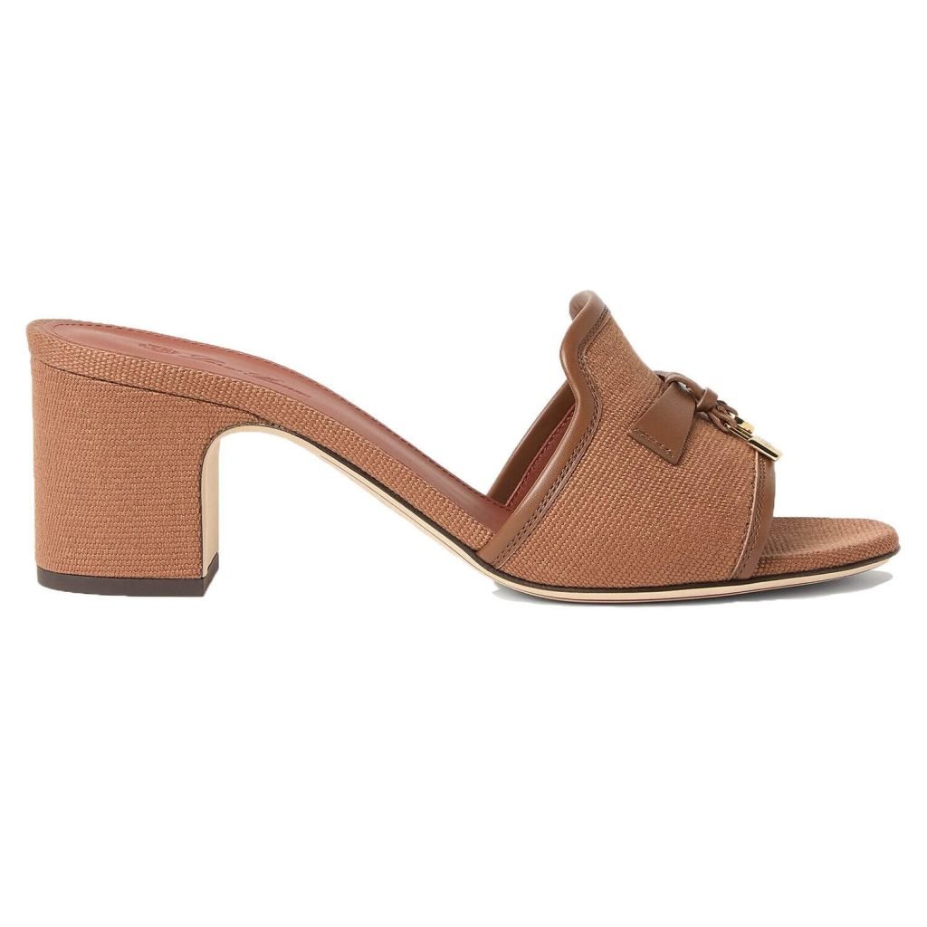 Summer Charms Sandals Colour Vicuna Cotton