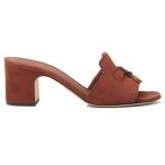 Summer Charms Sandals Kokuto Sugar Suede Goatskin