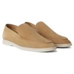 Summer Walk Loafers Beige Suede – Lr91