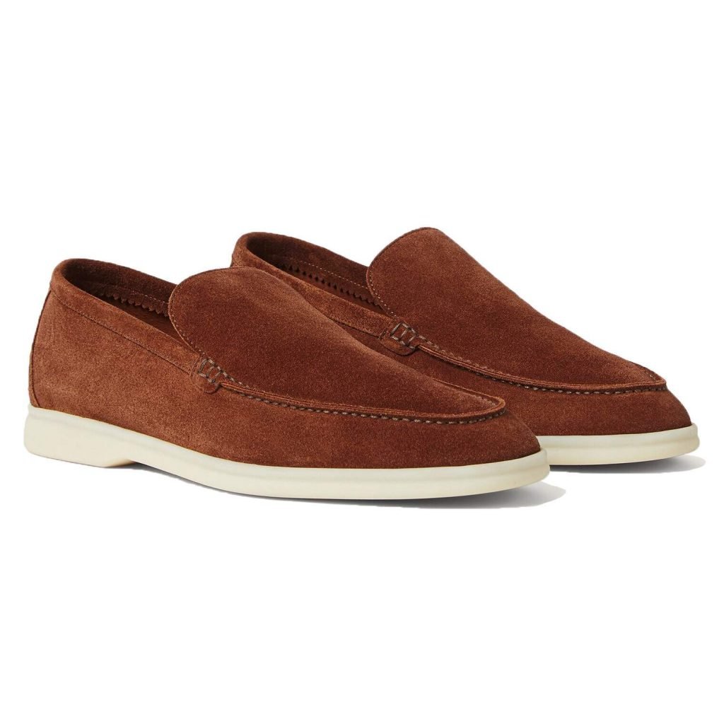 Summer Walk Loafers Brown Suede – Lr89