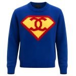 Superman Logo Sweater In Blue – Sk803